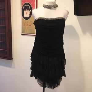 BCBGMaxAzria Strapless Dress-Homecoming